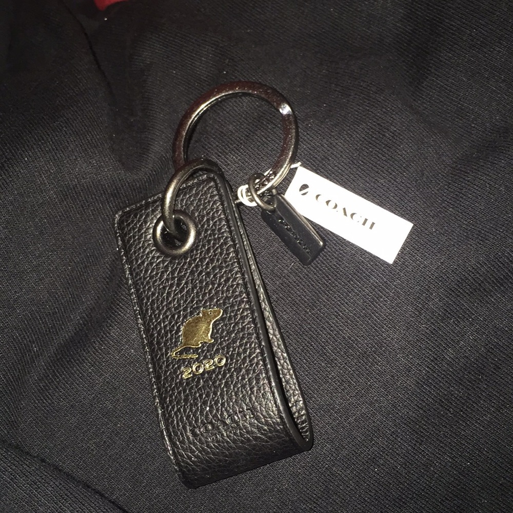 COACH LUNAR YEAR USB KEY FOB WITH RAT 8GB